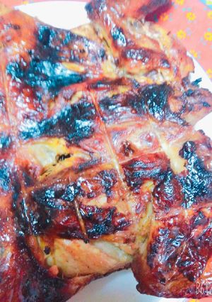 صورة لوصفة أسهل واطعم فراخ مشويه في الفرن مع صوص حضرموت 🍗