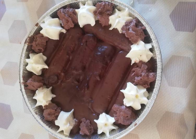 Savoiardi affogati al cioccolato