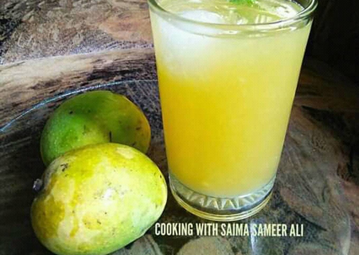 Instant fresh mango squash #ramadankitayari