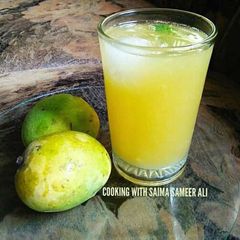 Instant fresh mango squash #ramadankitayari A picture of Instant fresh mango squash #ramadankitayari.