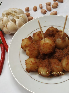 Foto resep Cilok bumbu kacang