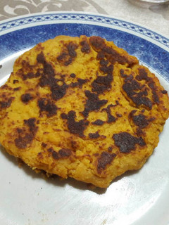 Una foto de Tortitas de calabaza sin gluten y veganas 🥞