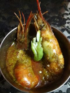 কাজুবাদাম দিয়ে চিংড়ি মাছের মালাইকারি(kajubadam diya chingri macher malaikari recipe in bengali) রেসিপির প্রধান ছবি