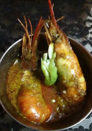 কাজুবাদাম দিয়ে চিংড়ি মাছের মালাইকারি(kajubadam diya chingri macher malaikari recipe in bengali) রেসিপির প্রধান ছবি