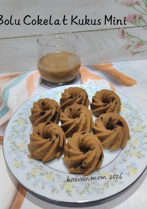 Foto resep Bolu Cokelat Mini (Tanpa Mixer Tanpa Oven Takaran Sendok)