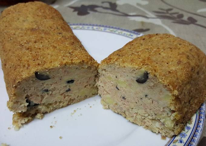 Polpettone di patate e tonno