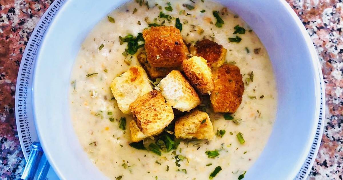 Dehydrated Vegetable Soup & Rosemary Croutons Royco