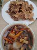 Daging crispy saus lada hitam