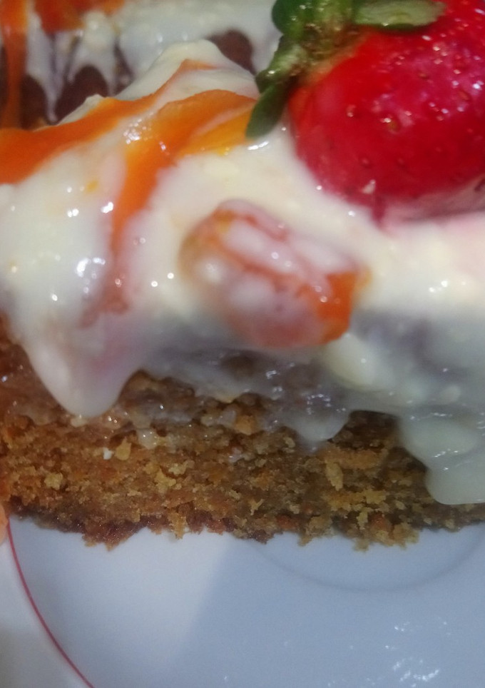 Una foto de Carrot cake