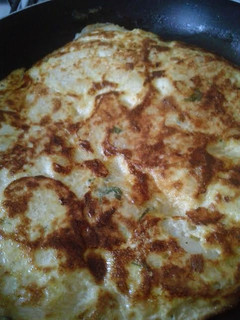 Una foto de Tortilla de papas con queso Full