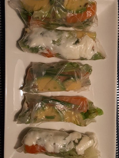 Una foto de Rollo vietnamitas / spring roll