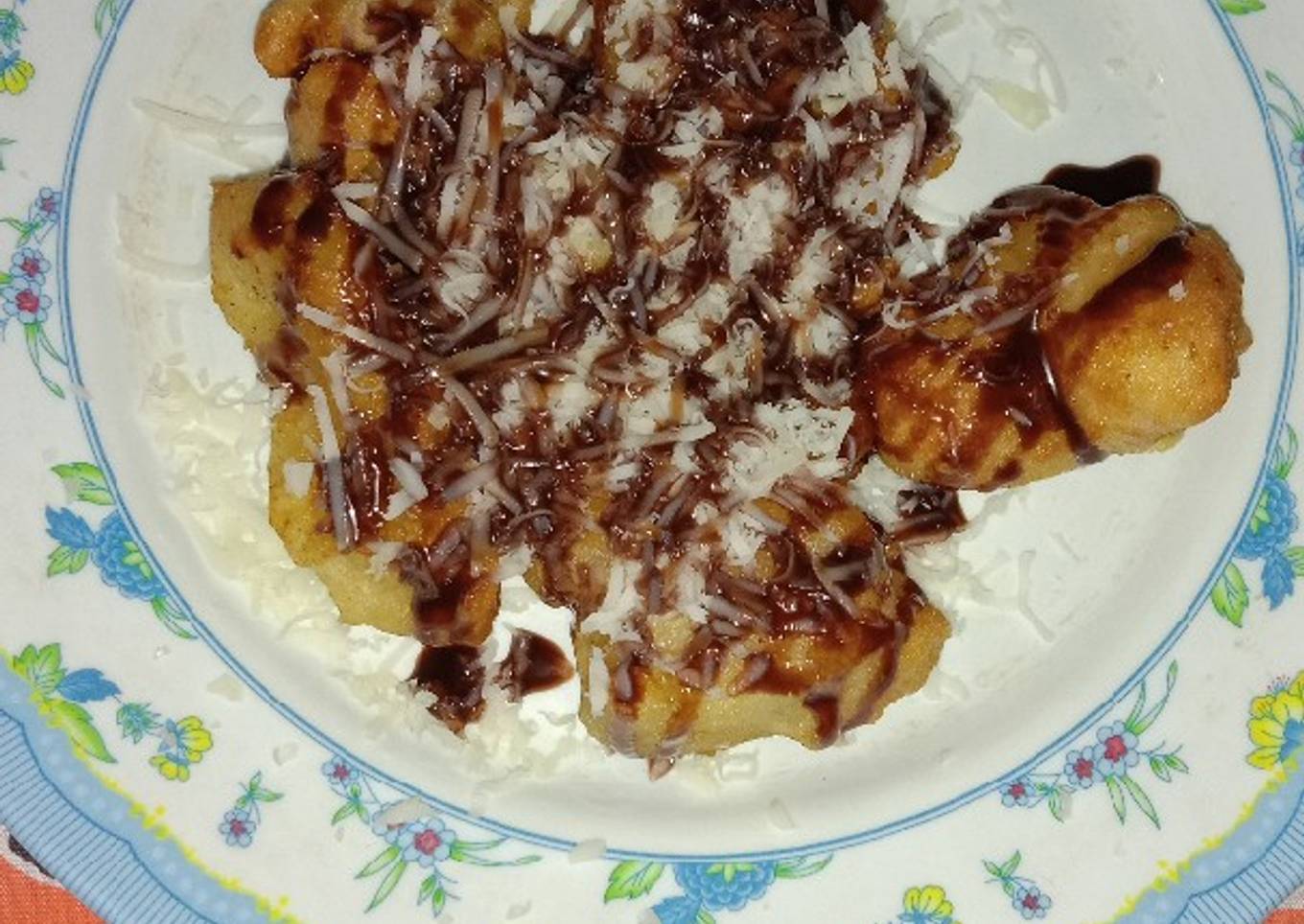 Tape goreng keju manis