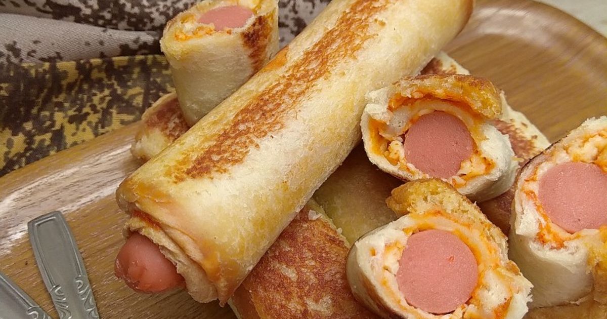 Rabar Roti Rola Resep Roti Roll Sosis #Gulungankasihibu #Cloverspesialhariibu oleh ...