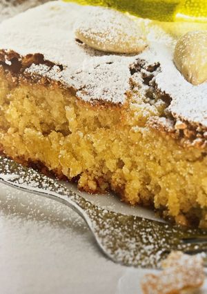 Zdjęcie przepisu Ciasto migdałowe z Santiago (Książka Thermomix).
