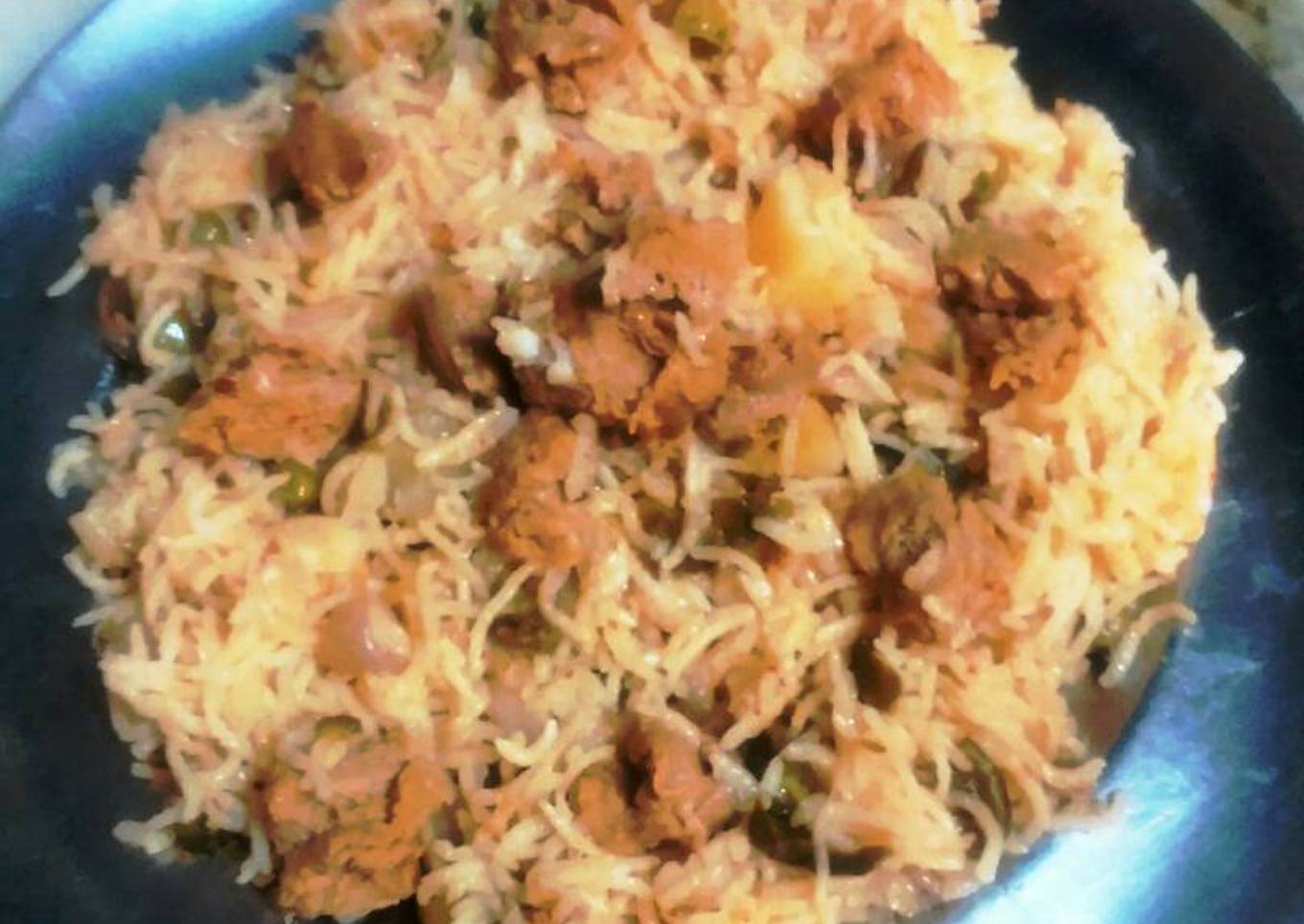 Soyabean biryani