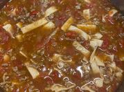 A picture of cumin powder mix soup