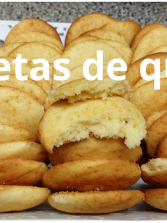 Una foto de Galletas de queso crema con un huevo y sin batidora
