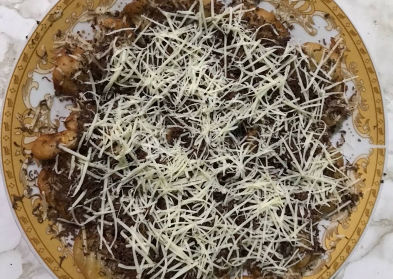 Pisang Coklat Keju