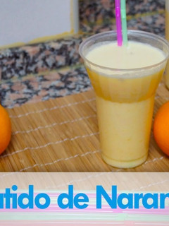 Una foto de Batido de Naranja