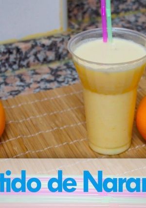 Una foto de Batido de Naranja