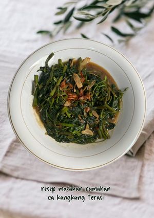 Foto resep Ca Kangkung Terasi