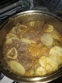 Una foto de Bifes de osobuco a la criolla