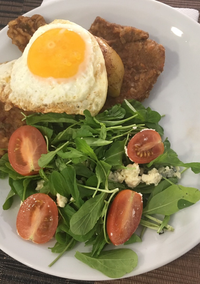 Una foto de Milanesas a caballo