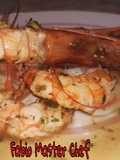 Gamberoni al Forno con Salsa di Soia