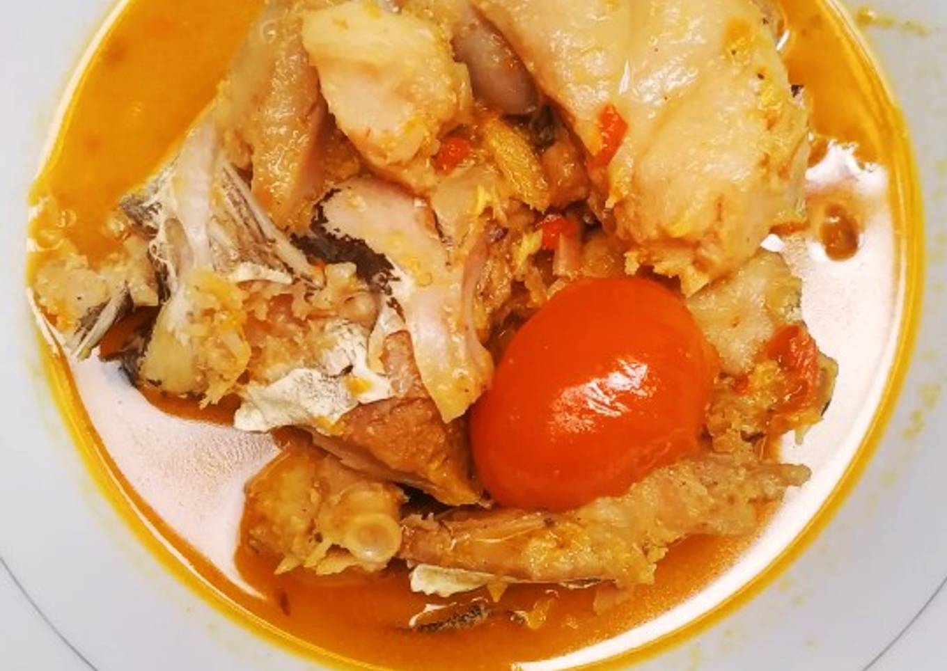 Gulai Ikan Jambal pedas