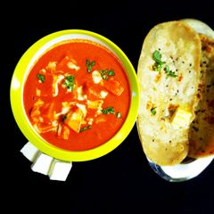 A picture of Paneer Makhani.