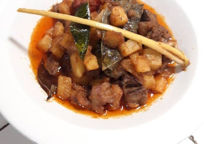 Sambel goreng kentang hati ampela