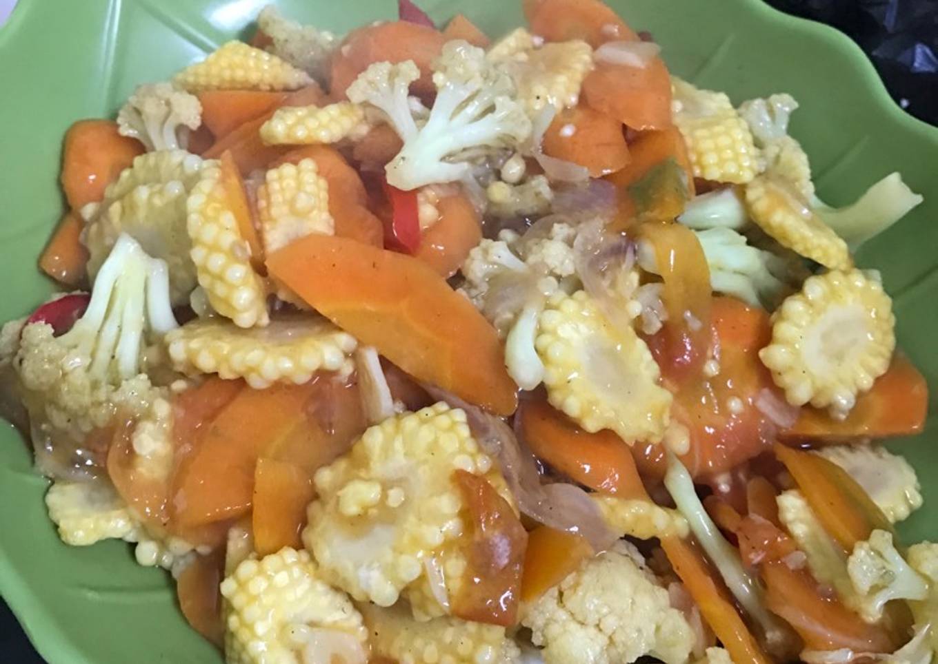 Capcay goreng simple - resep kuliner nusantara