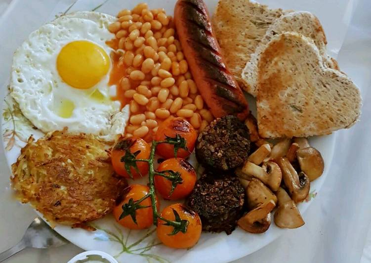 Desayuno Inglés (Full English breakfast)