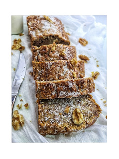 Foto principal de Budin de plátano, zanahoria y coco