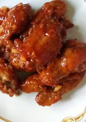 Foto resep Sayap Ayam Pedas ala Ricis Fire Wings