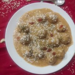 A picture of Nargis kofta Curry.