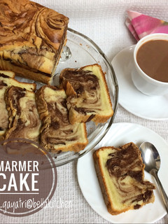 Foto resep Marmer/Marble Cake