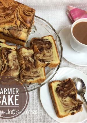 Foto resep Marmer/Marble Cake
