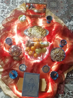 عکسی از دستور سفره هفت سین 99