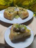 Torta Invertida De Kiwi En Sartén