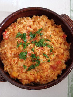 Foto di Lenticchie rosse decorticate al pomodoro