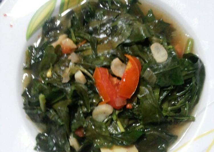 Resep Oseng daun gingseng Anti Gagal