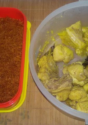 Foto resep Serundeng super praktis (utk ayam goreng)
