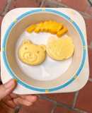 Đậu hũ non yến mạch cho bé