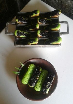 Foto resep Pukis Pandan