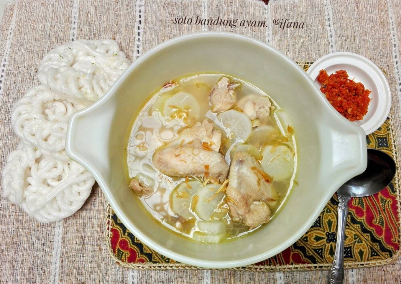 Soto Bandung Ayam #seninSemangat #bikinRamadhanberkesan #day27