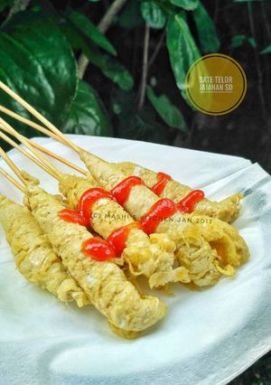 Foto resep Sate Telor Jajanan SD
