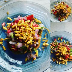 A picture of Bread street chaat.