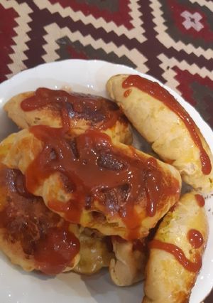 عکسی از دستور پیراشکی گوشت فقط با ۳ قلم