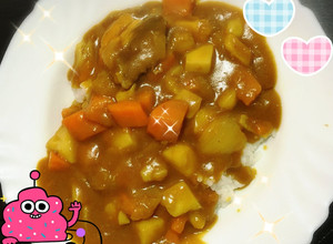 佛蒙特咖哩雞飯 #jojo的冒險廚房 的食譜成品照片